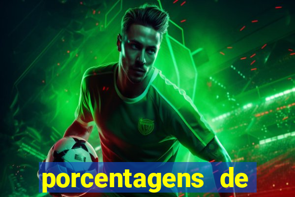 porcentagens de jogos pagantes